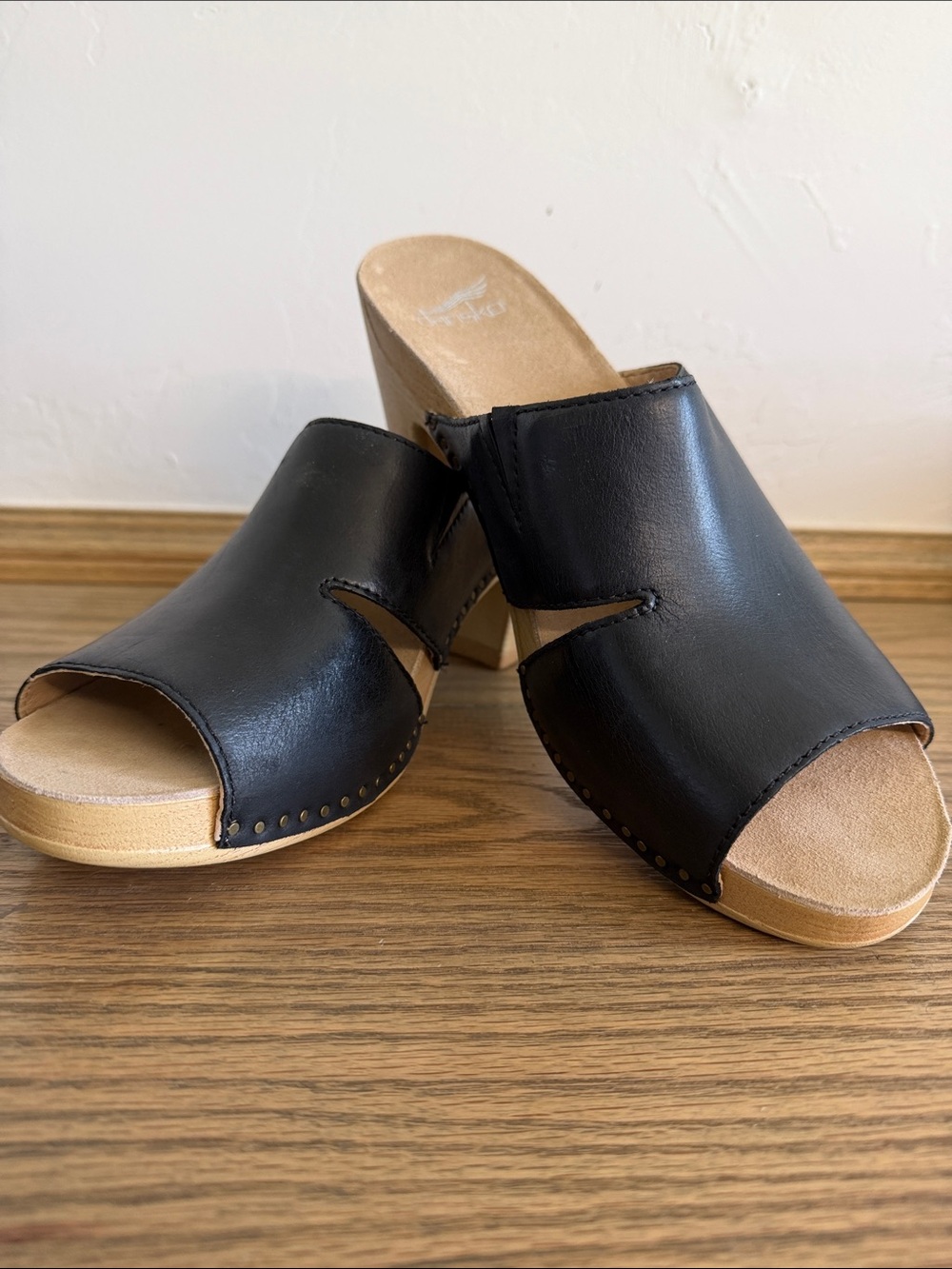 Dansko Tandi Peep Toe Sandal in Black